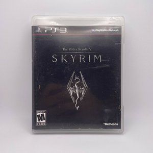 The Elder Scrolls V: Skyrim PlayStation 3 Complete with Map Great Condition